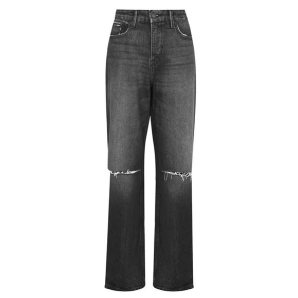 NWT Good American Good 90s Washed Black size 0/25 - Picture 3 of 7